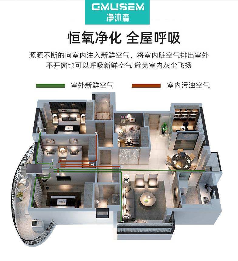 江蘇省《住宅設計標準》新政，成品房交付應安裝新風系統(tǒng)！